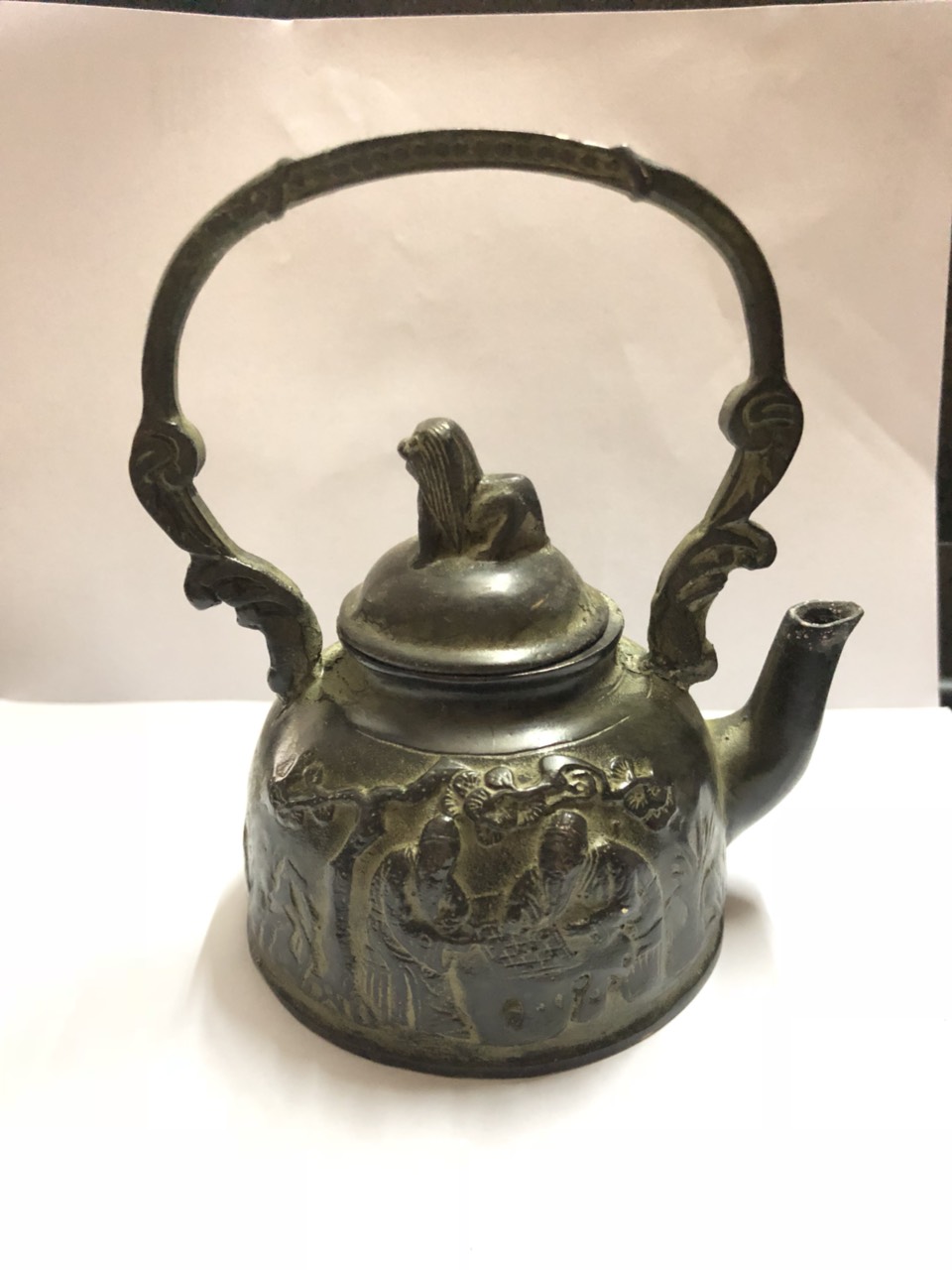 Ấm trà bằng đồng giả cổ ( CB-Shop )