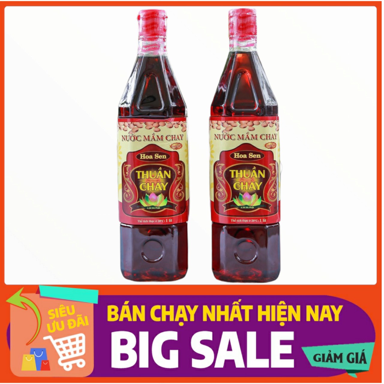 Nước Mắm Thuần Chay Hoa sen