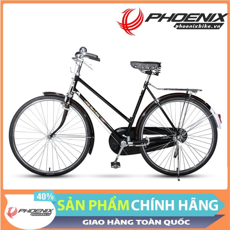 XE ĐẠP PHƯỢNG HOÀNG NỮ CỔ PHANH ĐŨA 2024