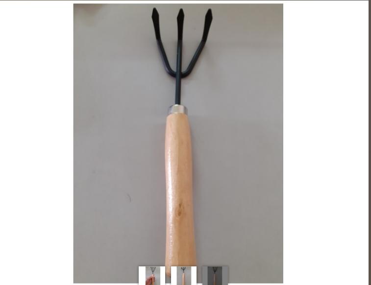 Cào đất cầm tay mini