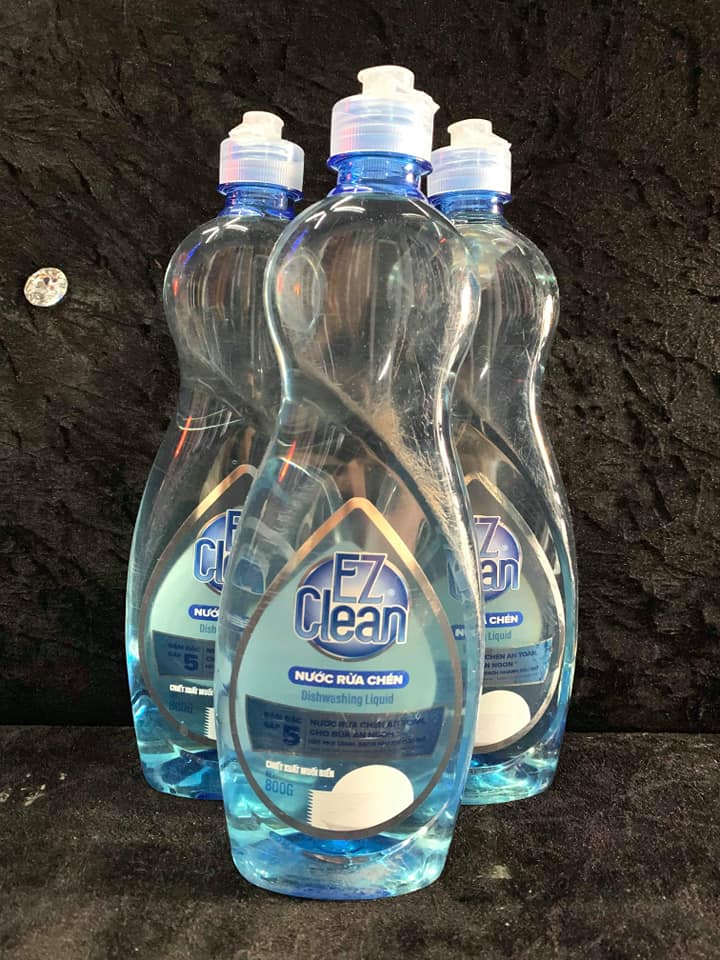 Nước rửa chén đậm đặc EZ hương muối biển 800g