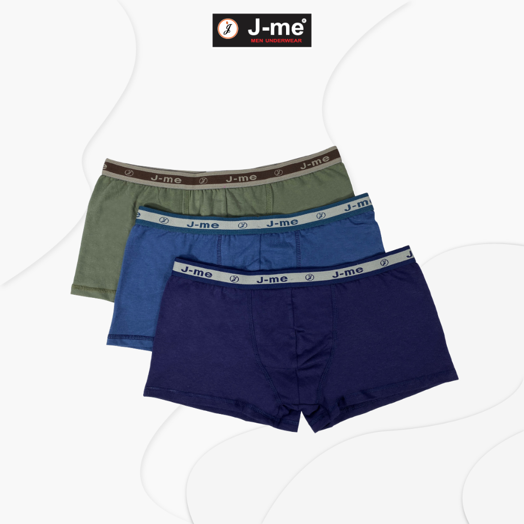 Quần Lót Nam boxer J-me - lưng thun bản dày 2cm, co dãn và thoáng mát - JM019SH