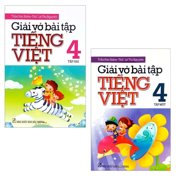Fahasa - Combo Sách Hay Giải Vở Bài Tập Tiếng Việt 4: Tập 1 Và 2 (Bộ 2 Tập)