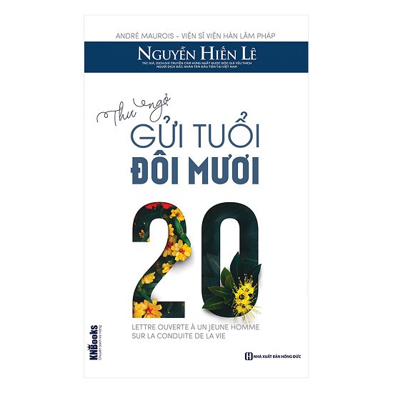 Cuốn sách Thư Ngỏ Gửi Tuổi Đôi Mươi