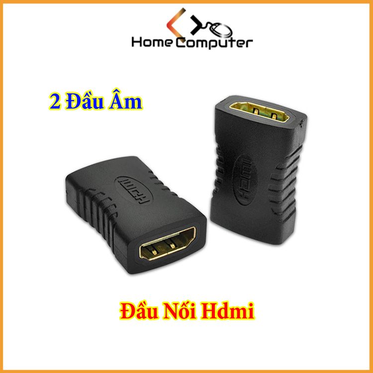 Đầu nối HDMI-HDMI, Đầu nối HDMI 2 đầu âm,nhỏ gọn,tiện dụng, giá rẻ - Home Computer