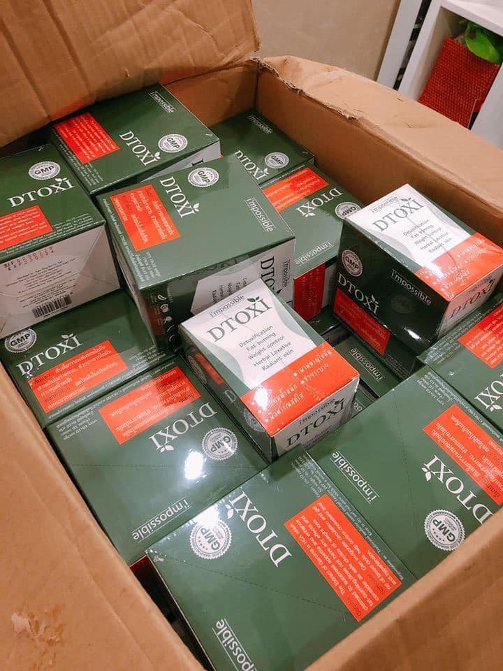 [HCM]NỬA HỘP 5 VỈ 50 VIÊN DTOXI THẢI ĐỘC GIẢM CÂN GIẢM MỠ ĐẸP DA ĐƯỢC BỘ Y TẾ THÁI LAN CÔNG NHẬN AN 