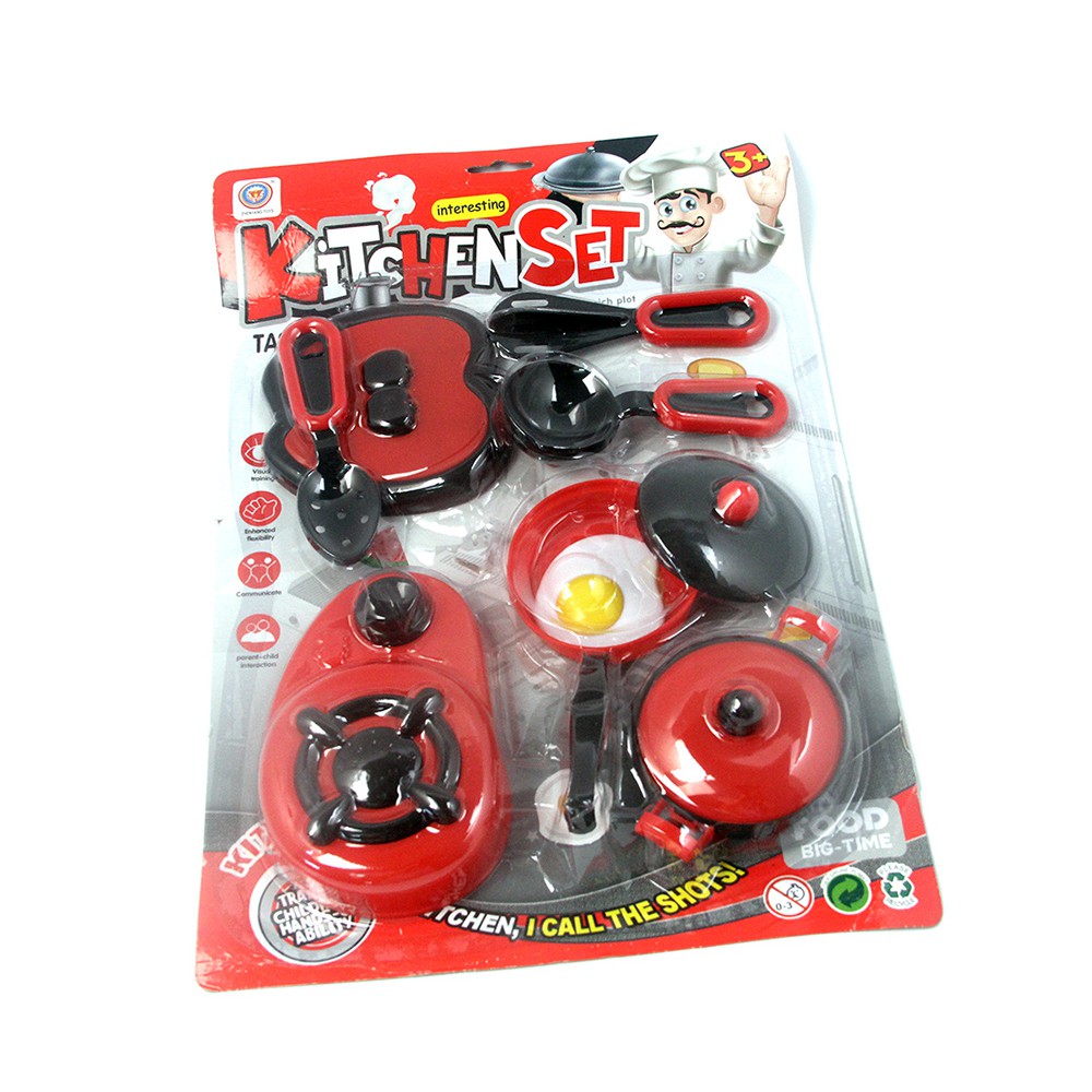 Đồ chơi vỉ làm bếp nấu ăn cho bé - Đồ chơi nấu ăn mini cho bé gái Best Home