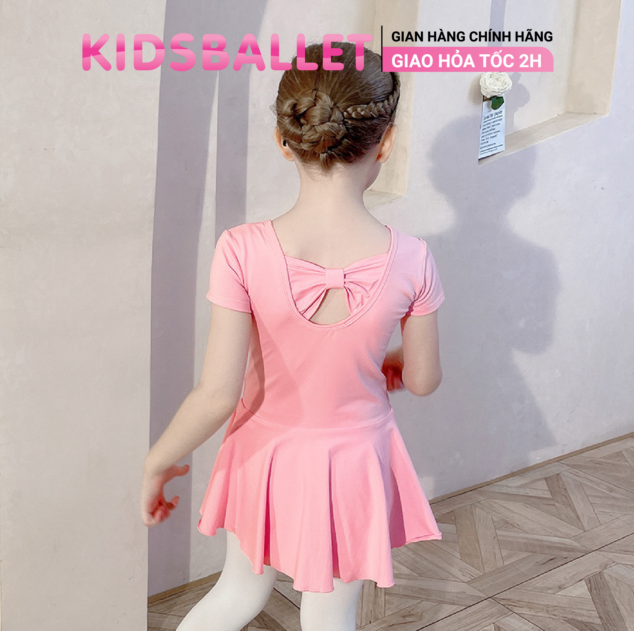 Váy Múa Cho Bé KIDSBALLET Váy Múa Ba Lê Váy Múa Trẻ Em Váy Múa Bé Gái