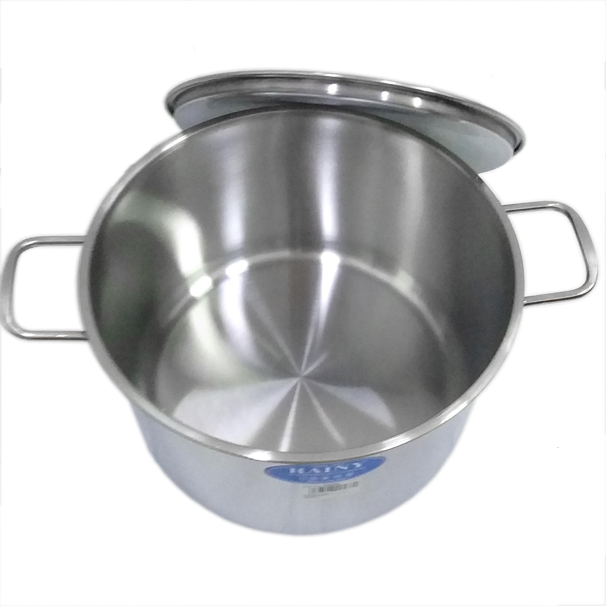 Nồi 1 đáy Inox 26 cm Rainy nắp inox siêu tiện dụng