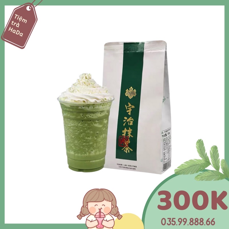 Bột Matcha Zuchi Uji Nguyên chất có đường 1kg pha chế