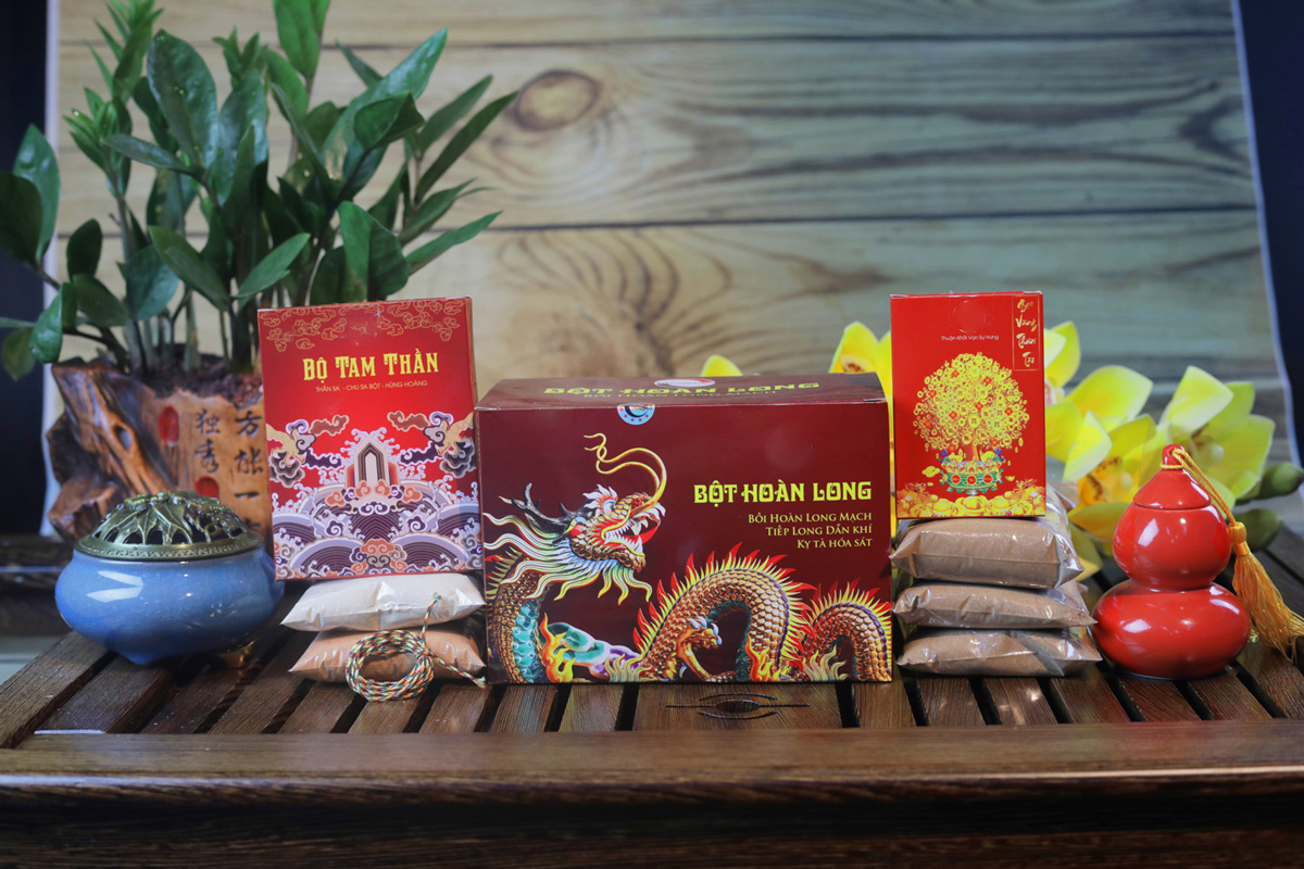 Bột Hoàn Long - Bồi Hoàn Long Mạch, Tiếp Long Dẫn Khí - Phong thủy Tam Nguyên