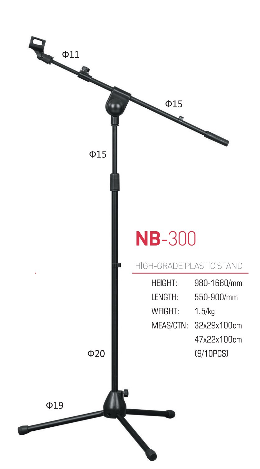 Chân micro đứng nb300
