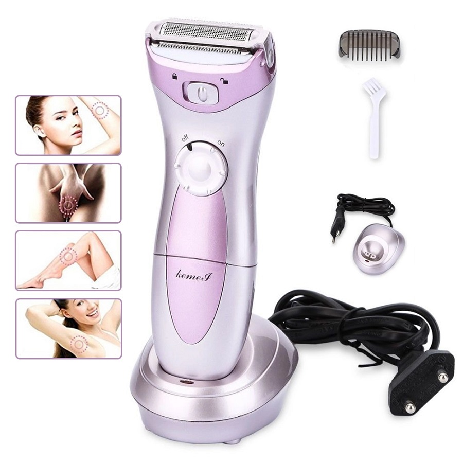 Máy cạo lông, triệt lông, tẩy lông toàn thân đa năng km-200a – sp chính hãng