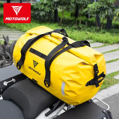 Túi trống du lịch thể thao phản quang chống nước motowolf mdl0701