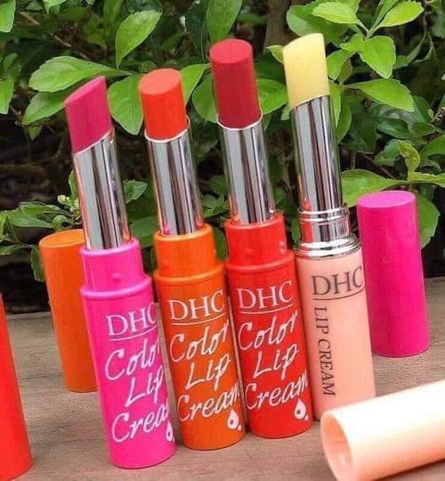 Son dưỡng có màu DHC Color Lip Cream của Nhật Bản
