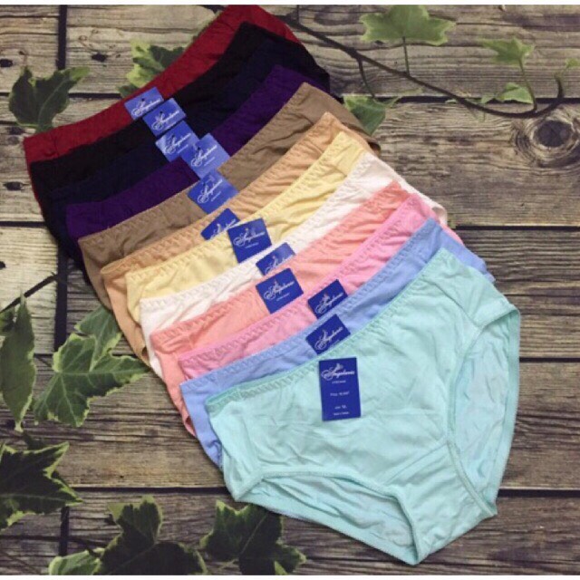 Set 05 quần lót nữ BIG SIZE Thun cotton Cạp cao Hàng Việt Nam(Từ 60kg đến 100kg)
