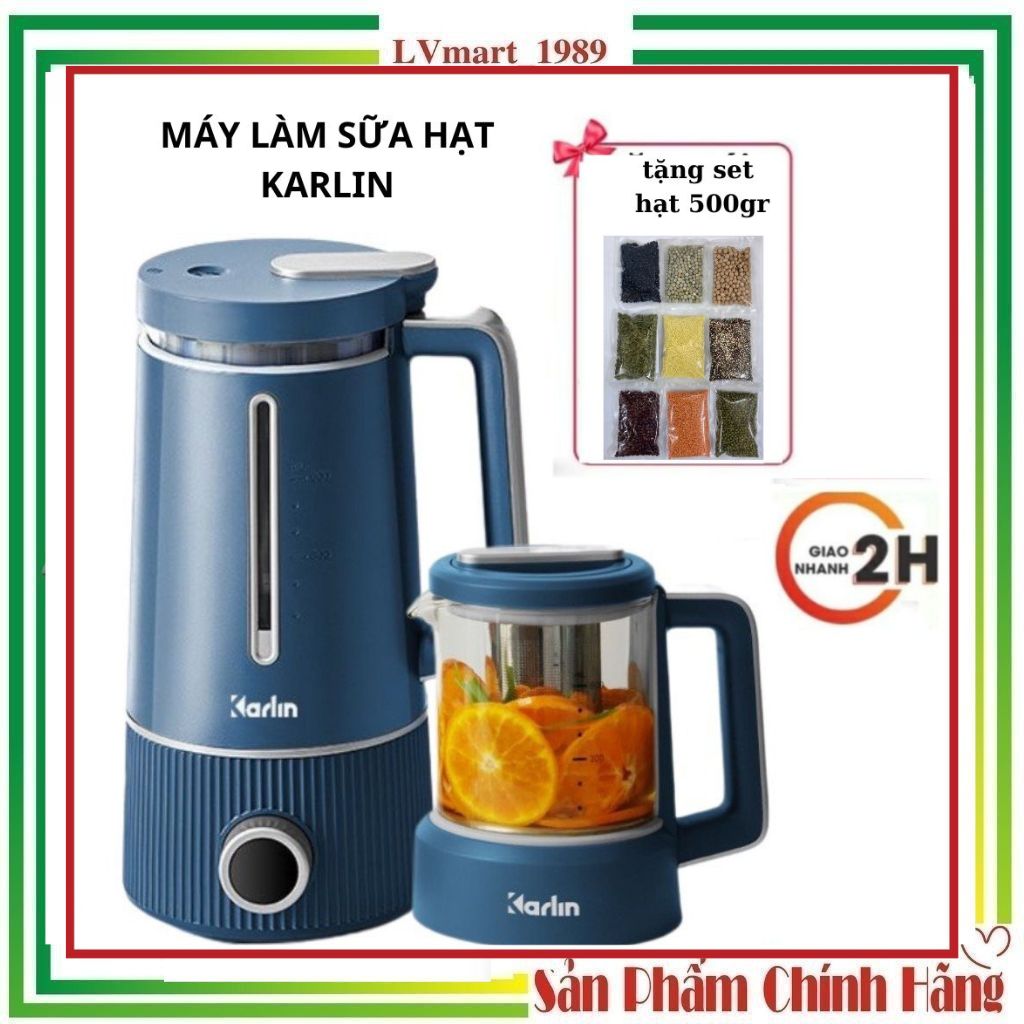Máy làm sữa hạt mini karlin thương hiệu đức