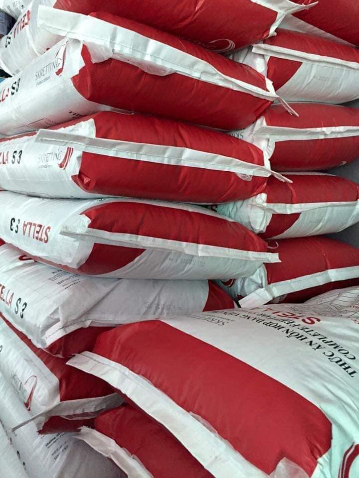 Cám cá stella cho cá koi s2,s3,s5,s7 1 kg và 500g
