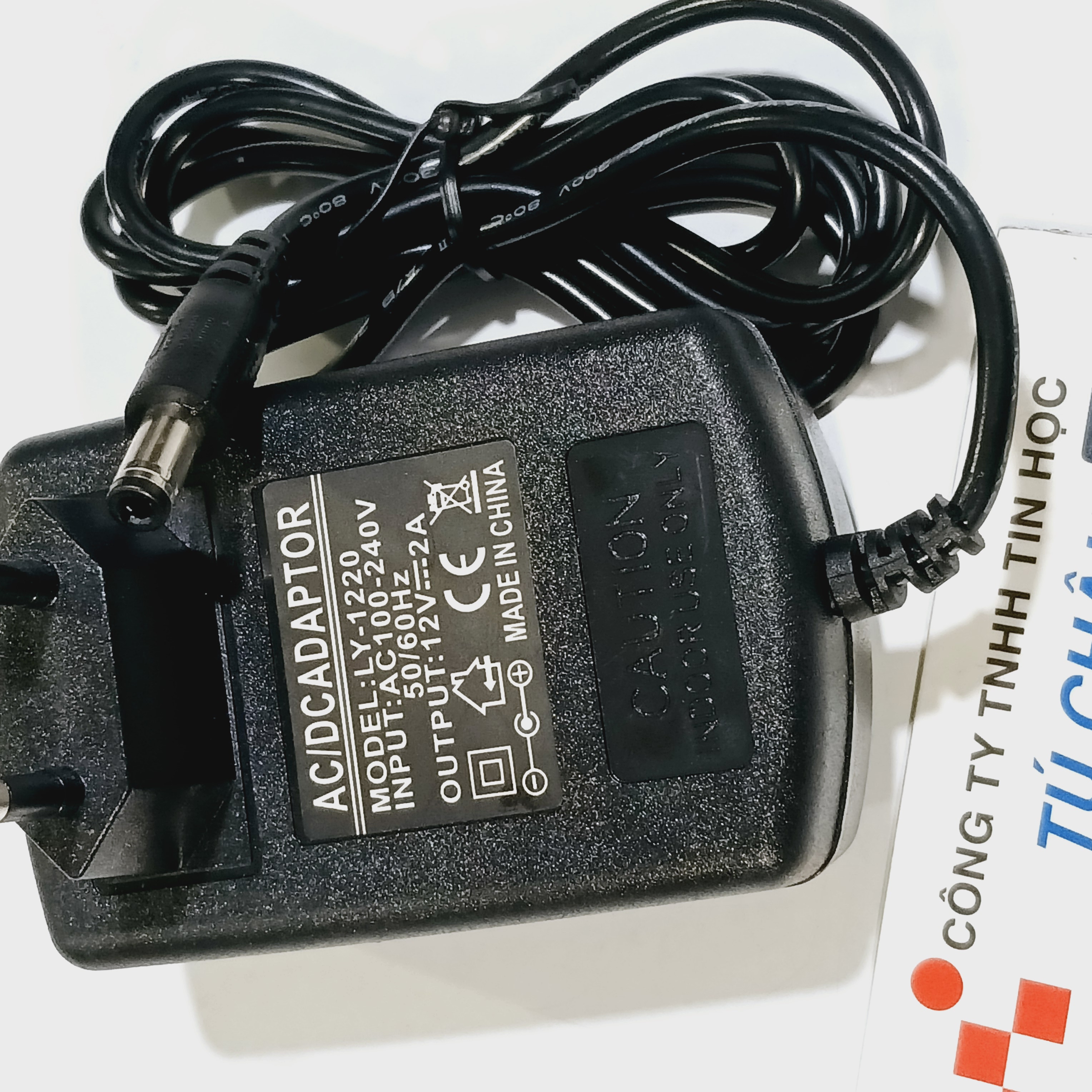 Adapter dc 12v - 2a / đầu cắm 5.5mm x 2.1mm