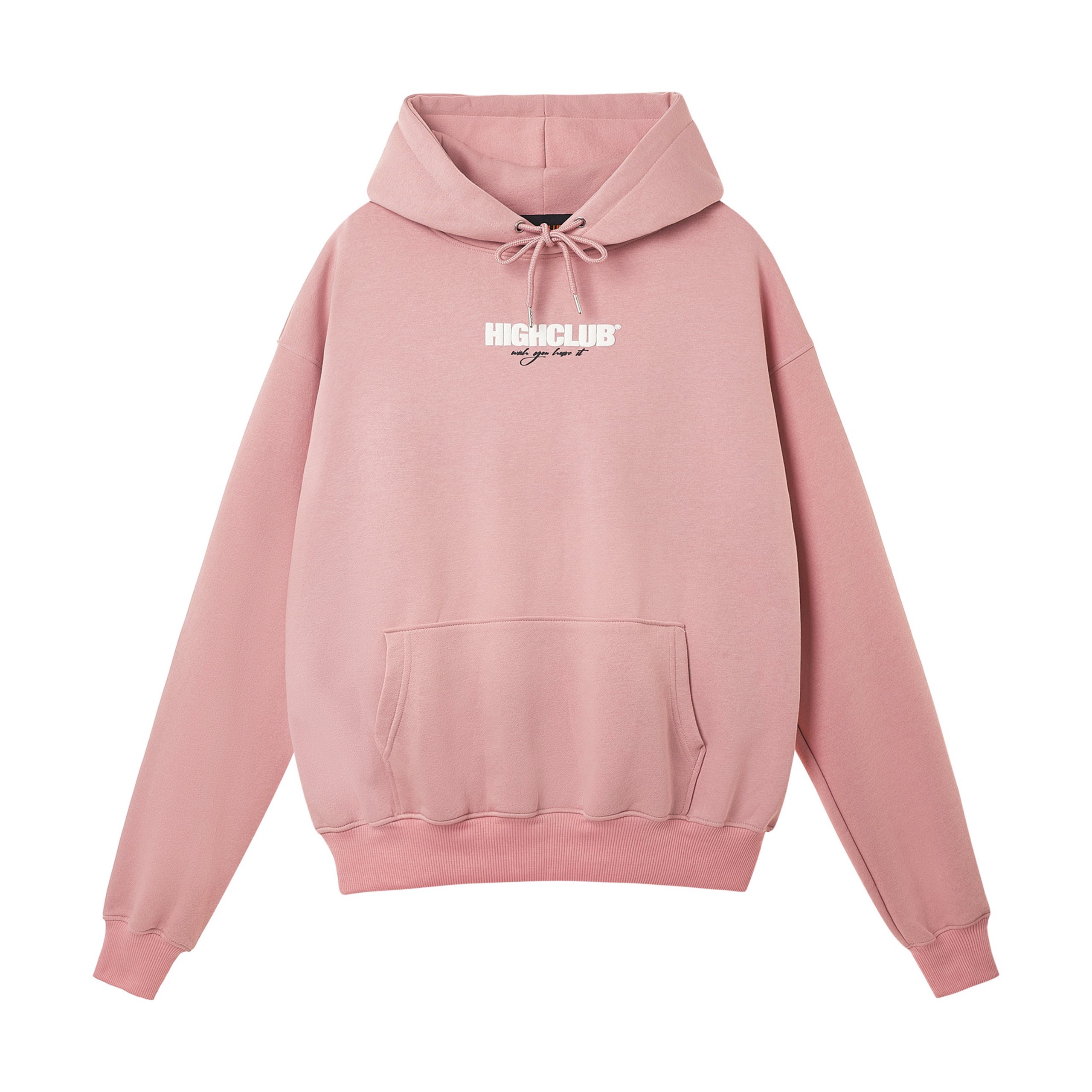 Áo Hoodie BASIC Mũ Trùm Đen/Hồng/Trắng/Xanh Dương/Đỏ Nỉ Cotton - HIGHCLUB Brand Chính Hãng