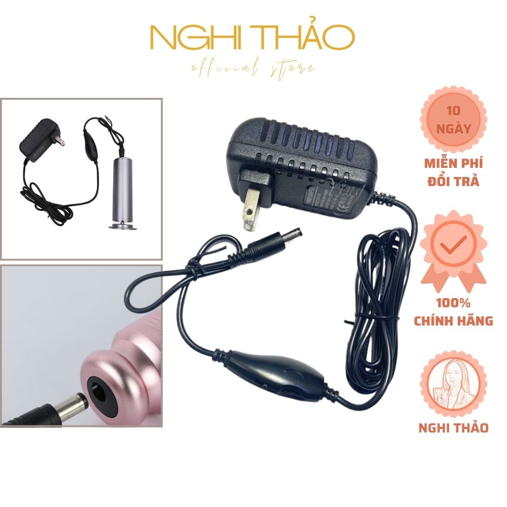 Dây sạc máy chà gót nghi thảo