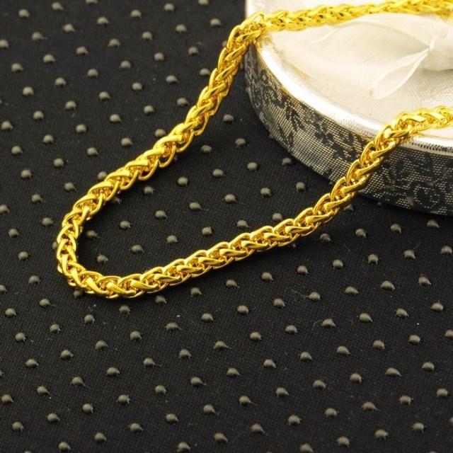 Dây chuyền nam mạ vàng 24k cao cấp sang chảnh