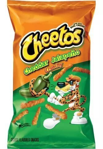 Bánh Snack Cheetos Cheddar Jalapeno Crunchy 226g/gói