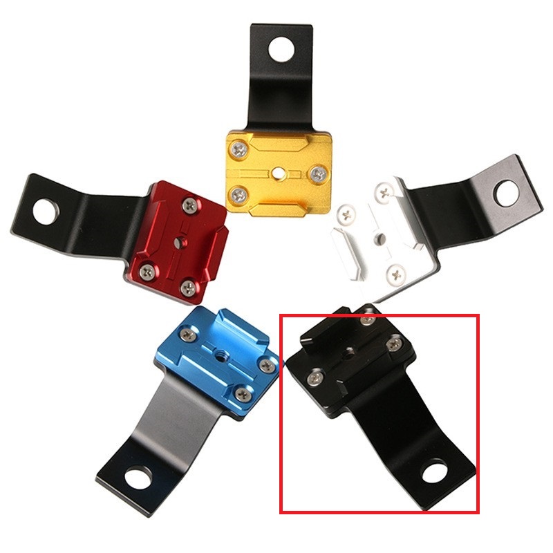 Mount Chân Kính Thép CNC gắn GoPro vào chân gương xe máy - GoPro101