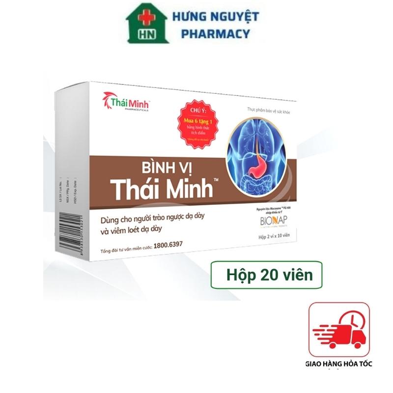 Bình Vị Thái Minh Ngăn ngừa loét dạ dày, giảm ợ chua trào ngược