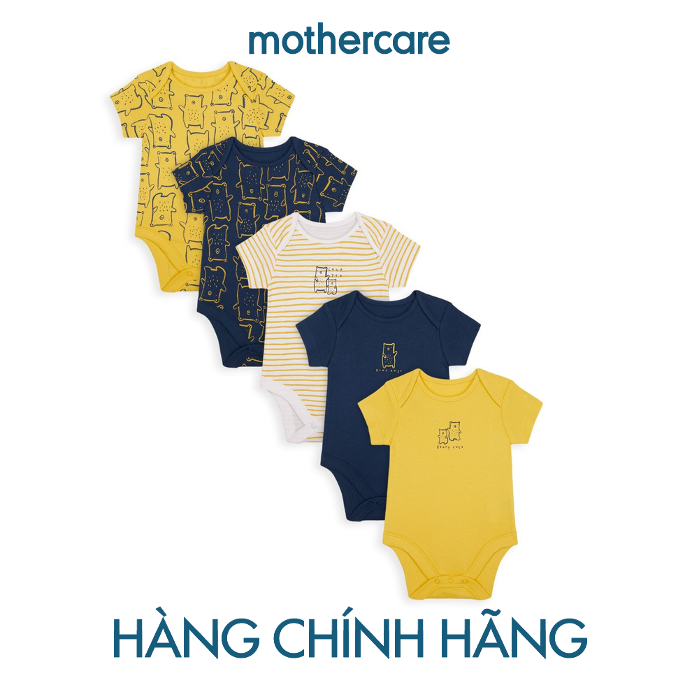 Mothercare - bodysuit - set 5 áo liền quần