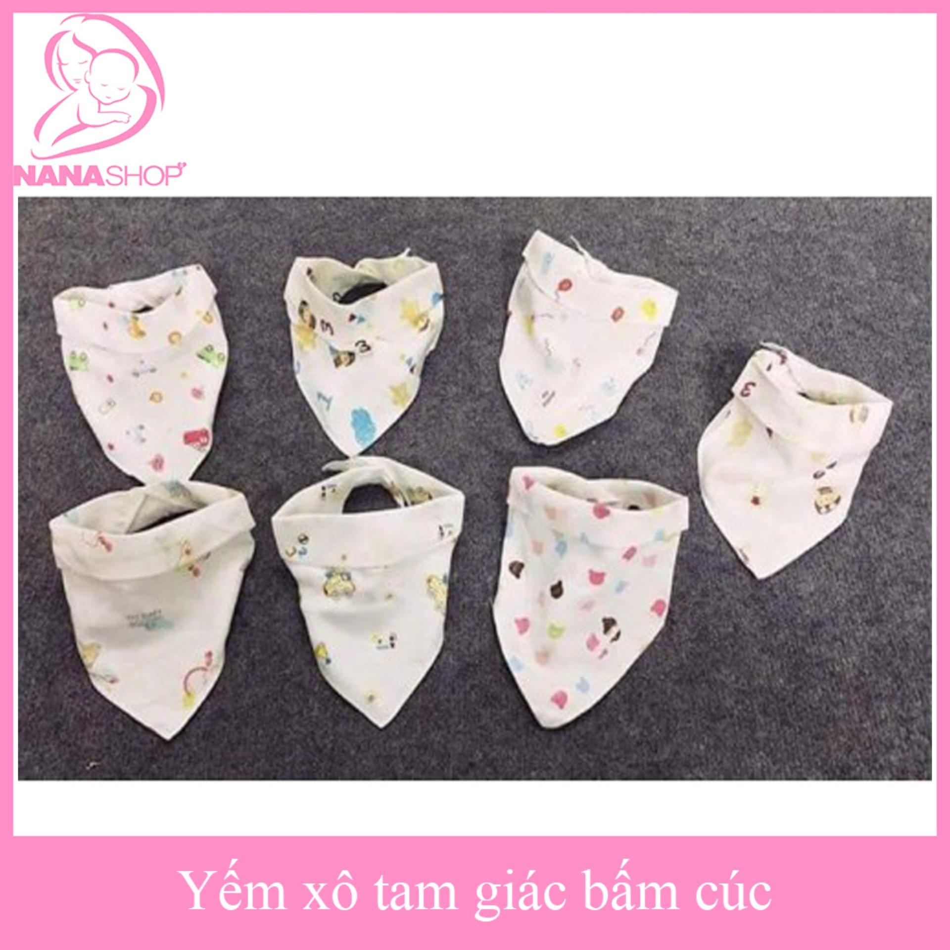 Set 2 yếm xô hoa có cúc bấm Carter Việt Nam