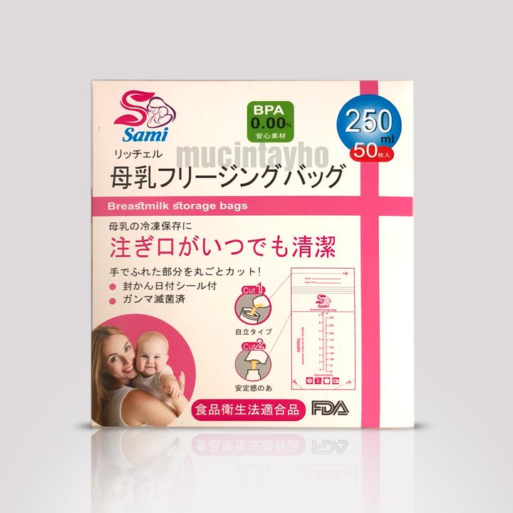 Túi trữ sữa Sami Nhật Bản 250ml