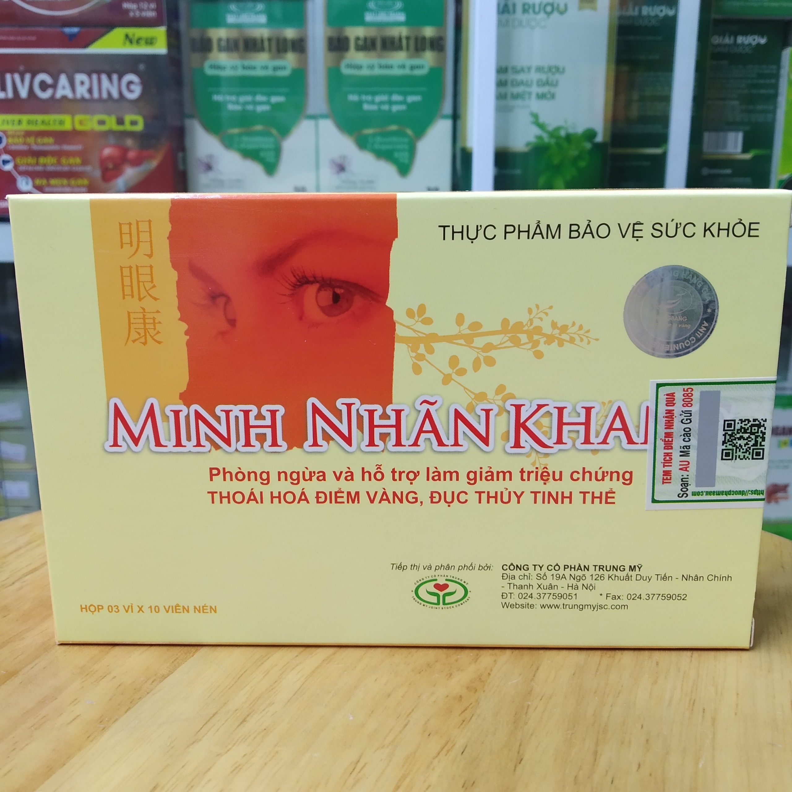 Minh Nhãn Khang tăng cường thị lực, chống mù loa