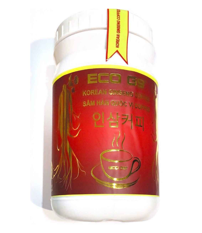Cà phê sâm hòa tan thương hiệu eco g9