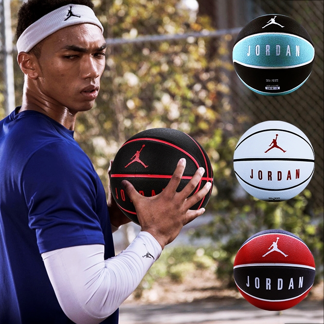 Bóng Rổ JORDAN Số 7 Da PU Tiêu Chuẩn Thi Đấu Phù Hợp Sân Bóng Rổ Ngoài Trời Outdoor Và Indoor - Tặng bơm tay mini, băng cổ tay, túi rút dù, kim và lưới đựng bóng