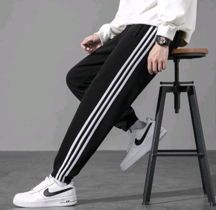 Quần Jogger Nam Nữ Trơn Basic Ống Rộng Thun Puli Phong Cách Thể Dục Thể Thao Unisex