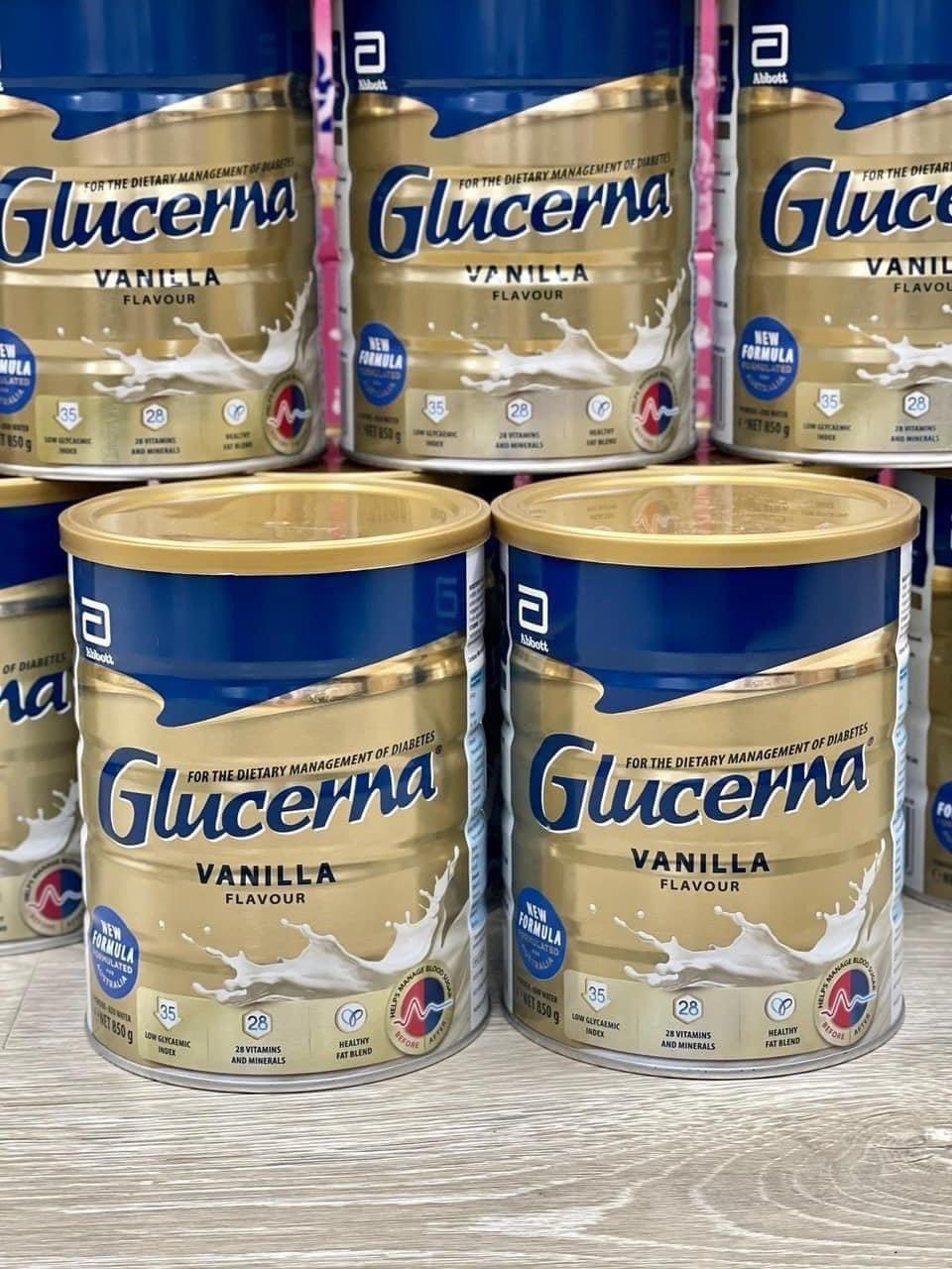 Sữa Glucena 850g dành cho người tiểu đường Úc