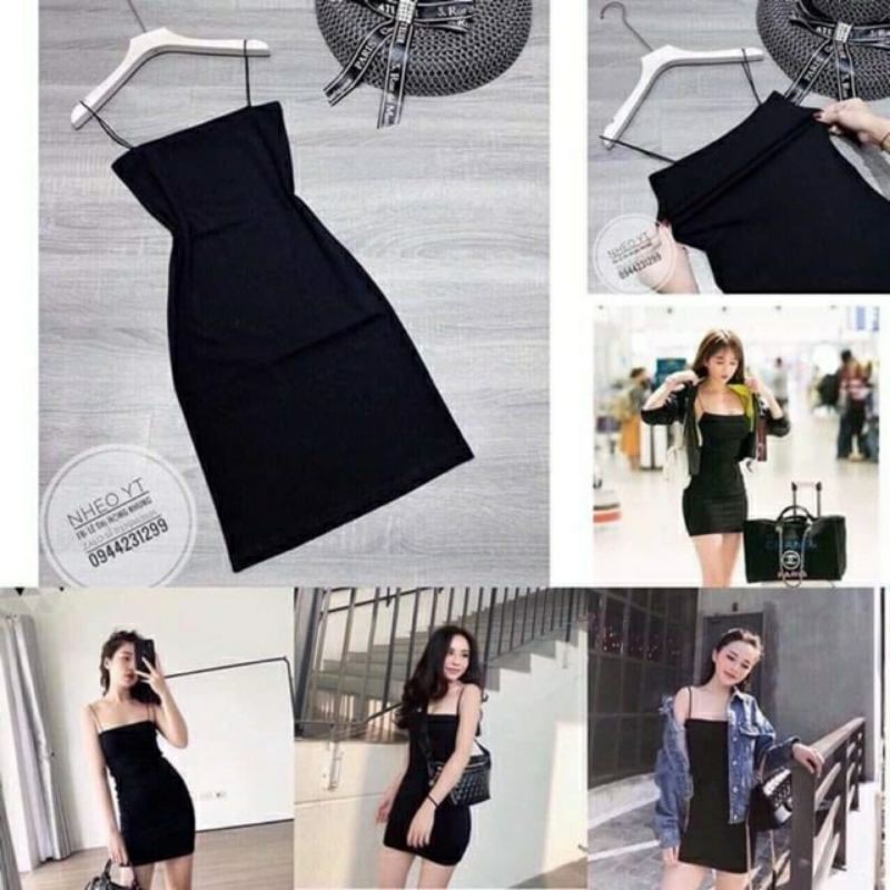Đầm 2 dây body