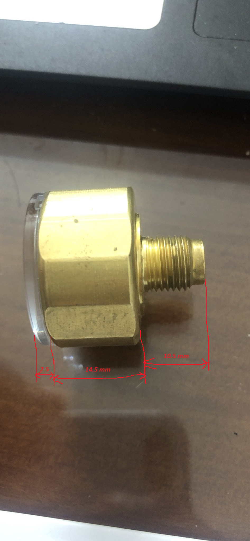 Đồng hồ weima ren m10*1-đồng hồ đo áp suất 350bar