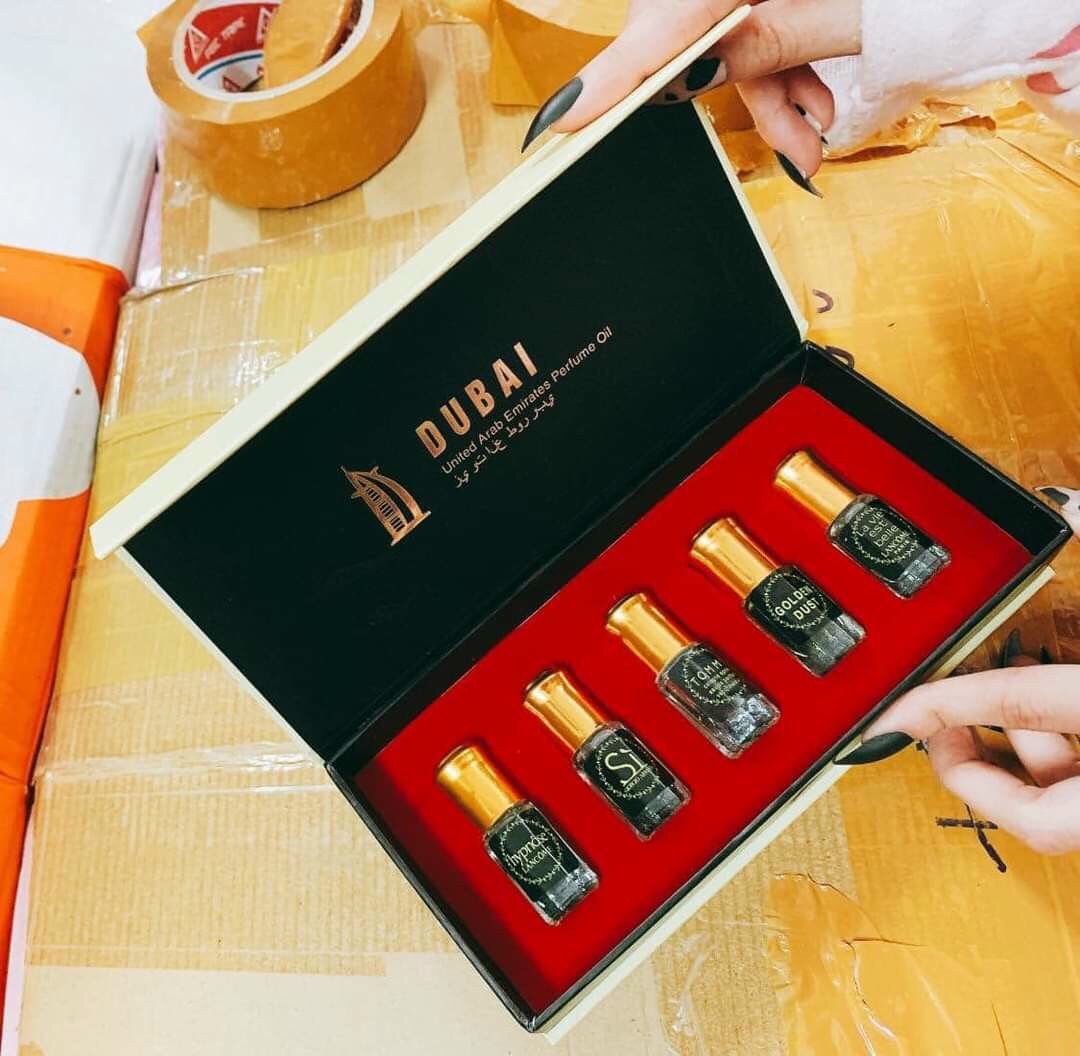[FREESHIP]Set Tinh Dầu Nước Hoa Dubai Mini