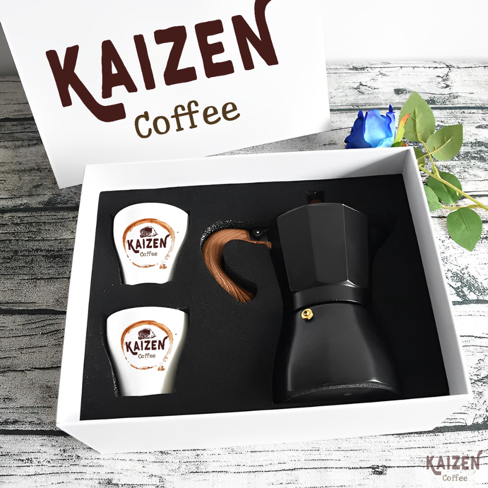 Bình pha cà phê Moka Pot 300ml - Kaizen Coffee