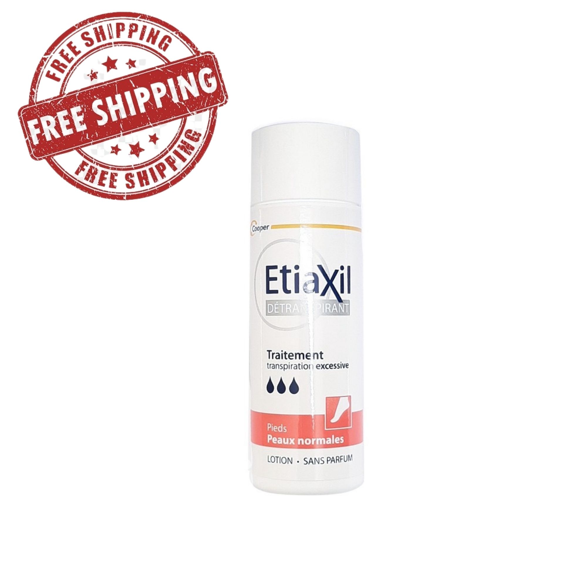 Xịt Khử Mùi Etiaxil Chuyên biệt Khử Mùi Hôi Chân Dành Cho Da Thường 100ml ( Màu Đỏ )