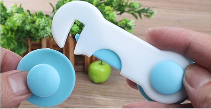 Khóa an toàn - Khóa tủ lạnh - Khóa gài tủ