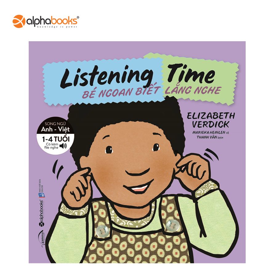 Sách Alphabooks - Bé Ngoan Biết Lắng Nghe – Listening Time