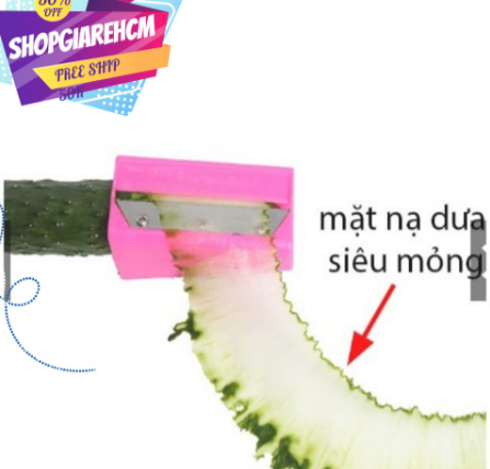 Dụng cụ cắt gọt dưa leo đắp mặt siêu mỏng