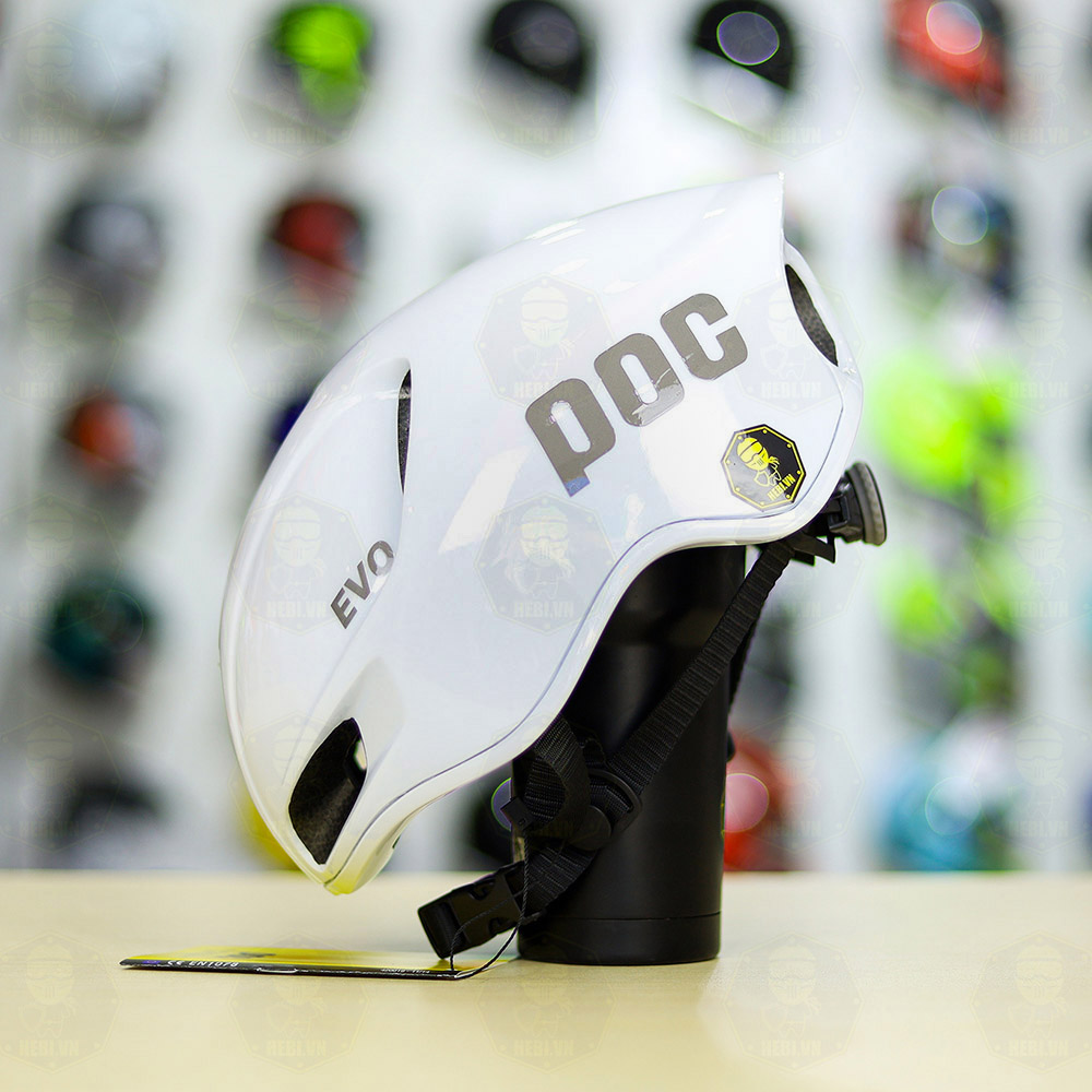 Nón bảo hiểm xe đạp ống pô nhỏ poc evo - poc store