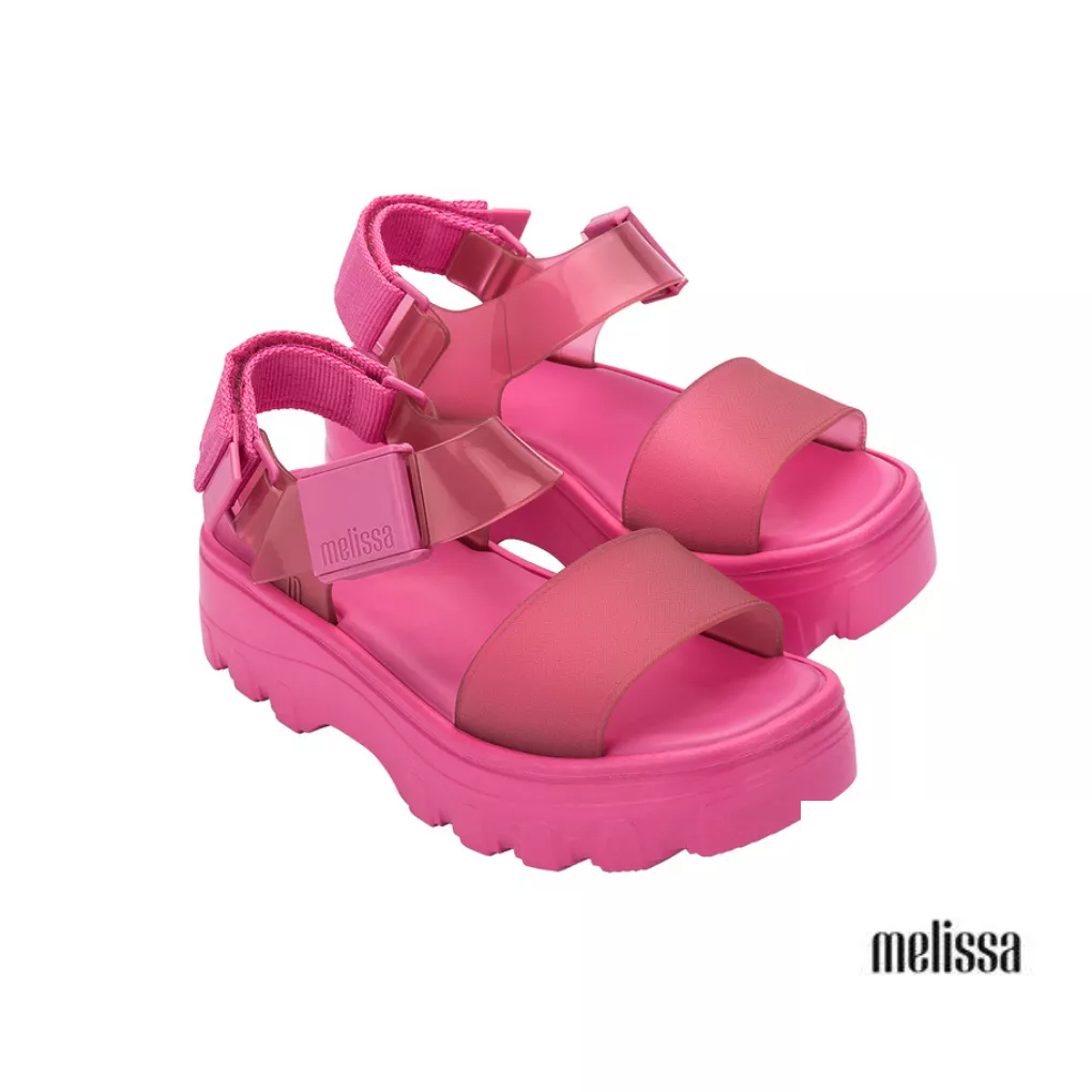 Giày sandals đế xuồng Melissa Kick Off Sandal AD - Hồng