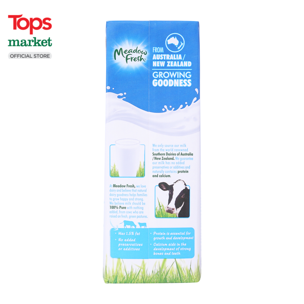 Sữa Tươi Tiệt Trùng Meadow Fresh Ít Béo 1L - Siêu Thị Tops Market