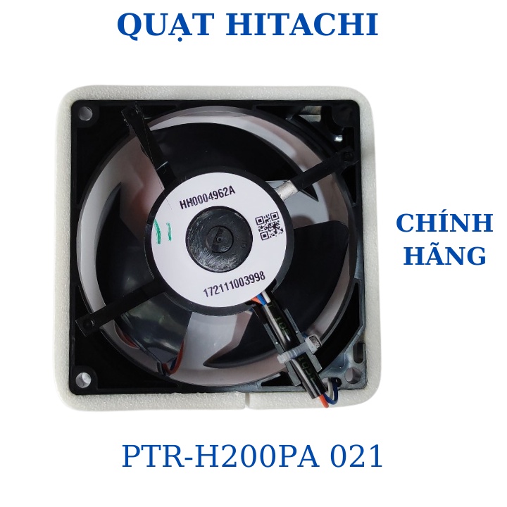 Quạt tủ lạnh hitachi 3 dây chính hãng 9x9