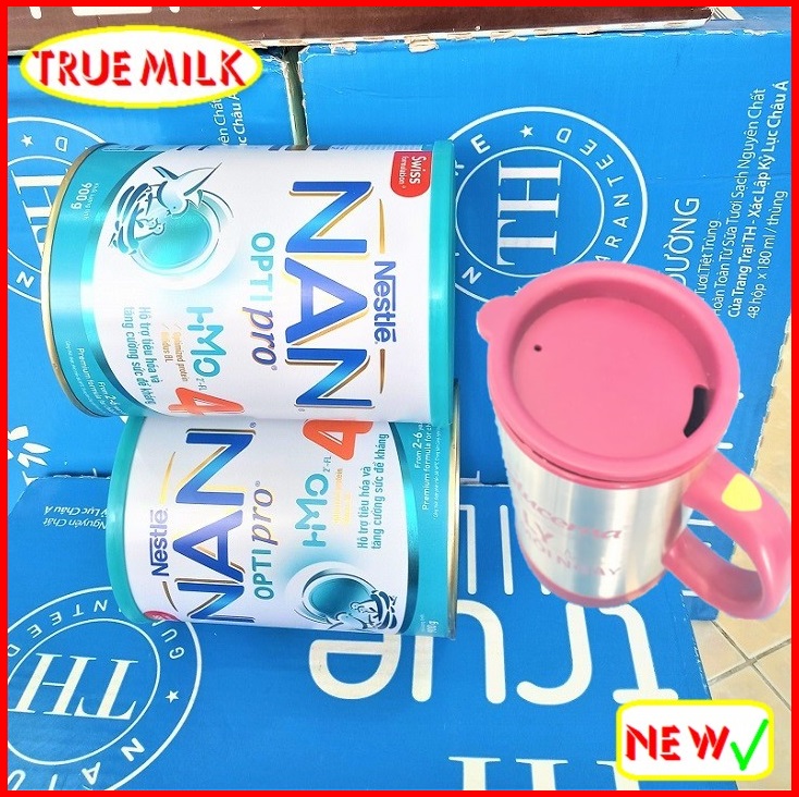 Bộ x2 lon Sữa Bột NaN 4 900g - Nan Optipro HMO 4 900g - sữa bột NAN - sua bot chinh hang - sua bot nestle - sua bot optipro - nestle nan - nan4 trueme truemilk truemenews